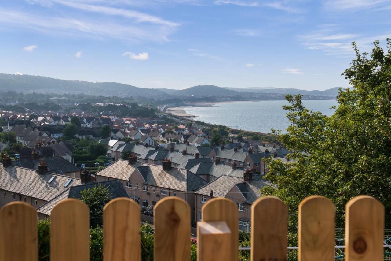 Windy Ridge Terrace With Beautiful Sea Views, North Wales Coast Old Colwyn Exterior foto