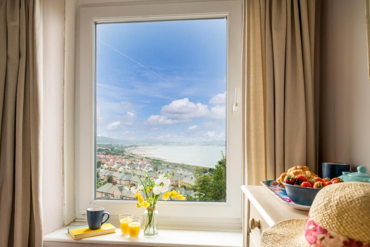 Windy Ridge Terrace With Beautiful Sea Views, North Wales Coast Old Colwyn Exterior foto